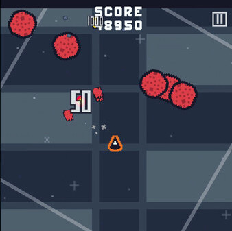 Игра Galactic Slice, скриншот