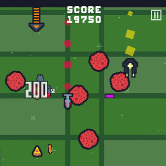 Игра Galactic Slice, скриншот