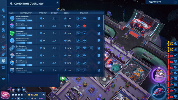 Игра Galacticare, скриншот