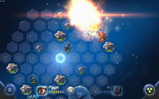 Игра Galaxy Admirals, скриншот
