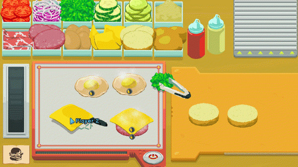 Игра Galaxy Burger, скриншот