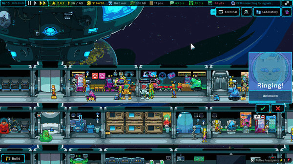 Игра Galaxy Pass Station, скриншот