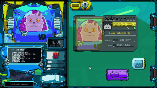 Игра Galaxy Pass Station, скриншот