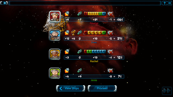 Игра Galaxy Trucker: Extended Edition, скриншот