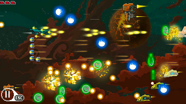 Игра Галактический воин, скриншот