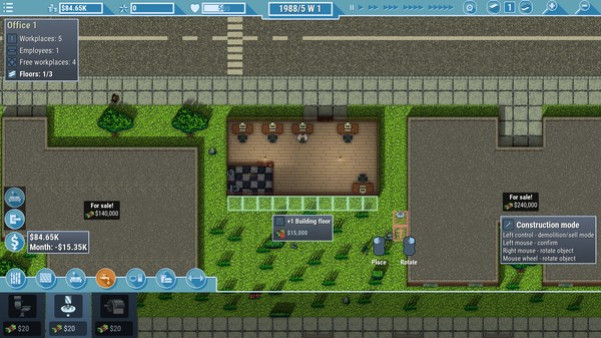 Игра Game Dev Studio, скриншот