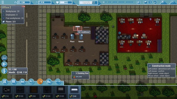 Игра Game Dev Studio, скриншот