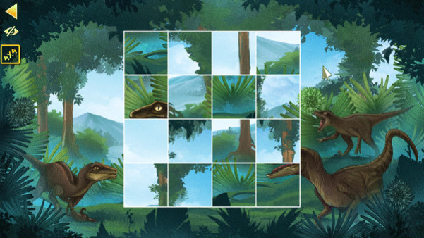 Игра Game Of Puzzles: Dinosaurs, скриншот