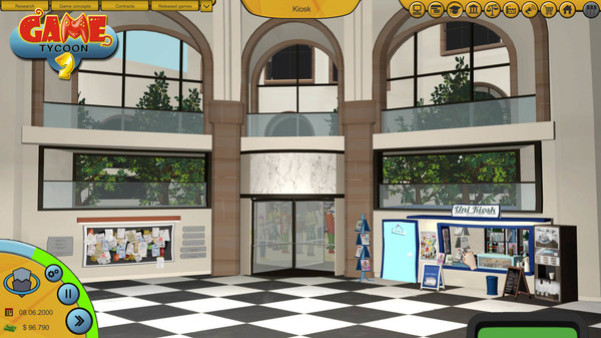 Игра Game Tycoon 2, скриншот
