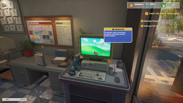 Игра Gamer Stop Simulator, скриншот