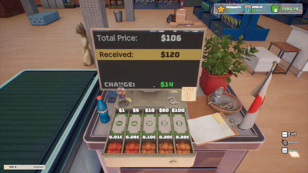 Игра Gamer Stop Simulator, скриншот