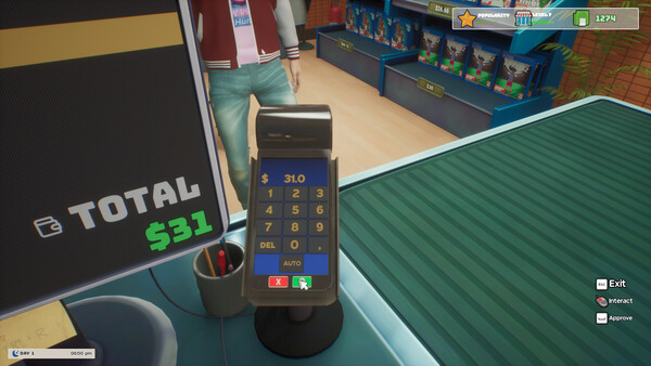 Игра Gamer Stop Simulator, скриншот