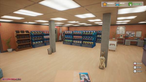 Игра Gamer Stop Simulator, скриншот