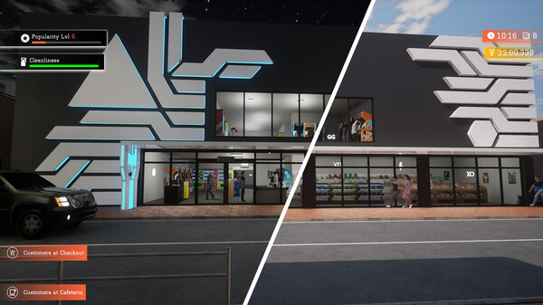 Игра Gaming Cafe Simulator, скриншот