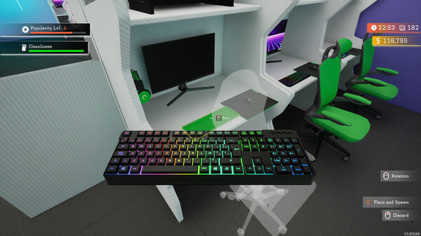 Игра Gaming Cafe Simulator, скриншот