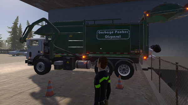 Игра Garbage Packer, скриншот