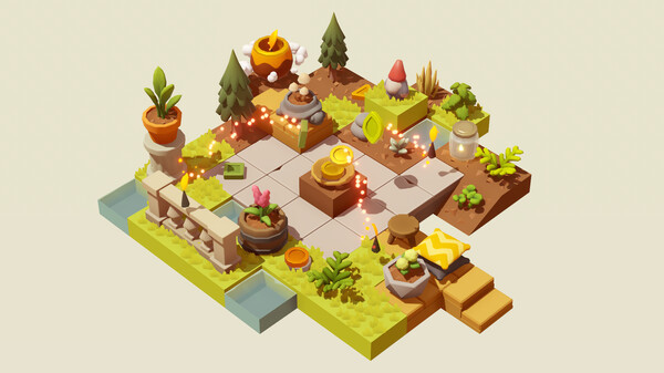 Игра Garden Galaxy, скриншот