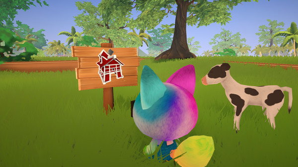 Игра Garden Paws, скриншот