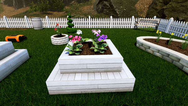 Игра Garden Simulator, скриншот