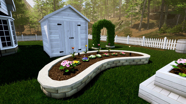 Игра Garden Simulator, скриншот