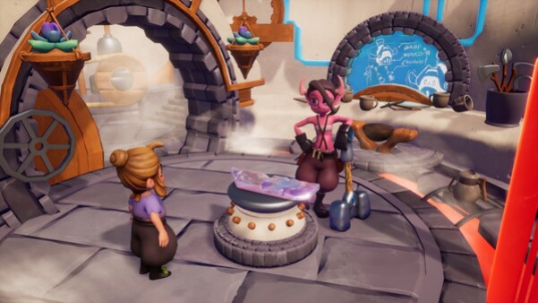 Игра Garden Witch Life, скриншот