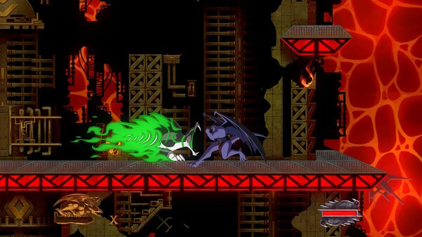 Игра Gargoyles Remastered, скриншот