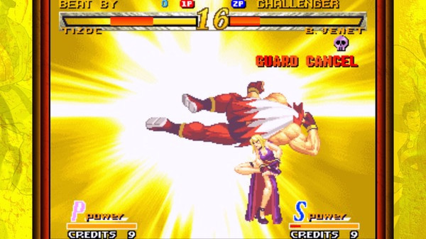 Игра GAROU: MARK OF THE WOLVES, скриншот
