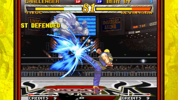 Игра GAROU: MARK OF THE WOLVES, скриншот