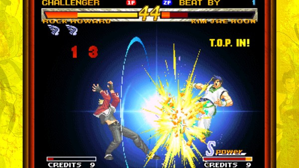 Игра GAROU: MARK OF THE WOLVES, скриншот