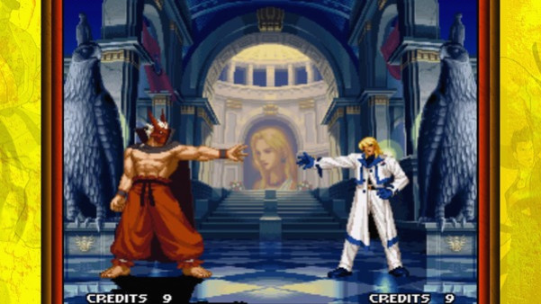 Игра GAROU: MARK OF THE WOLVES, скриншот