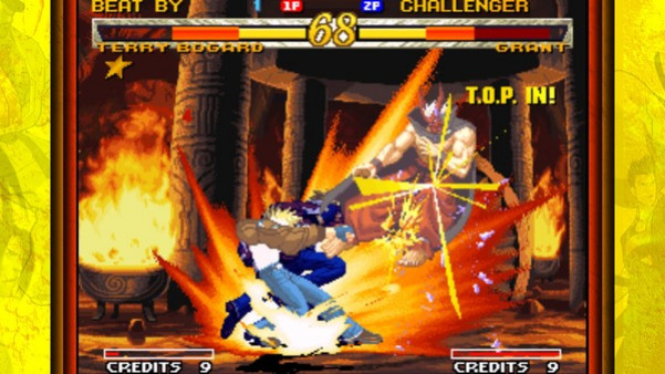 Игра GAROU: MARK OF THE WOLVES, скриншот