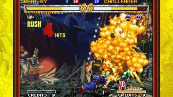 Игра GAROU: MARK OF THE WOLVES, скриншот
