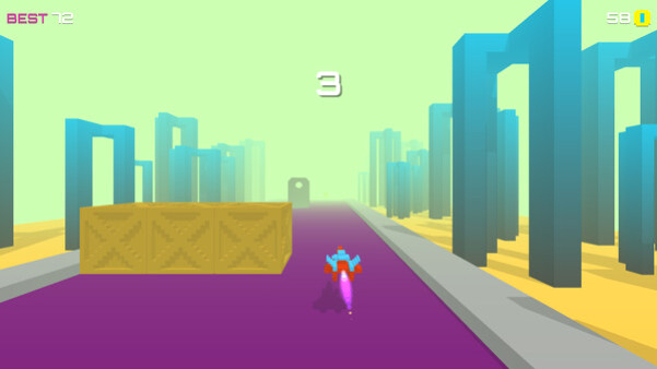 Игра Gas Gas Rocket!, скриншот