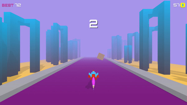 Игра Gas Gas Rocket!, скриншот