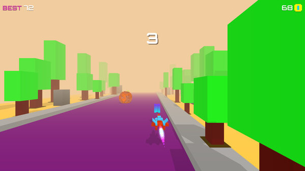 Игра Gas Gas Rocket!, скриншот