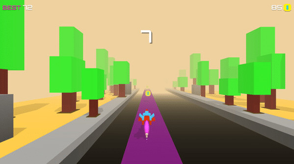 Игра Gas Gas Rocket!, скриншот