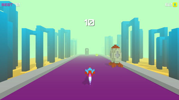 Игра Gas Gas Rocket!, скриншот