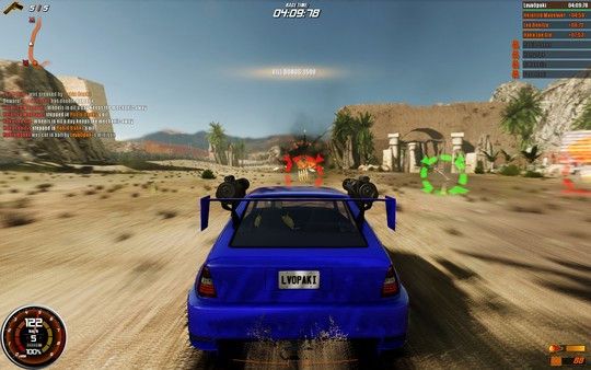 Игра Gas Guzzlers: Combat Carnage, скриншот