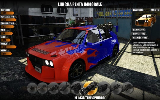 Игра Gas Guzzlers: Combat Carnage, скриншот