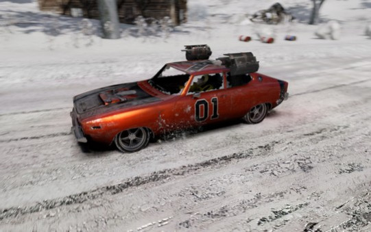 Игра Gas Guzzlers: Combat Carnage, скриншот