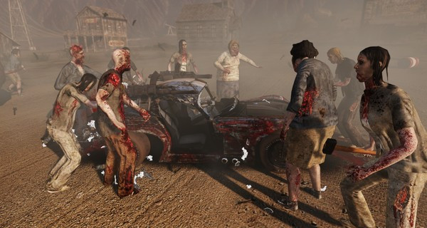 Игра Gas Guzzlers Extreme: Full Metal Zombie, скриншот