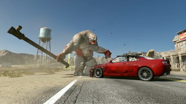 Игра Gas Guzzlers Extreme: Full Metal Zombie, скриншот