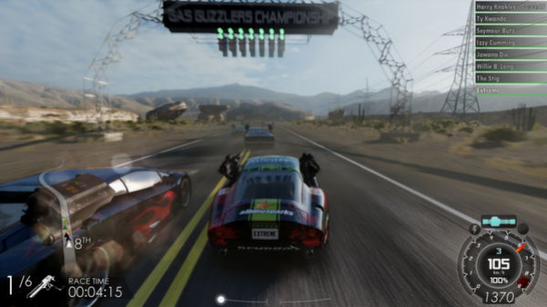 Игра Gas Guzzlers Extreme, скриншот