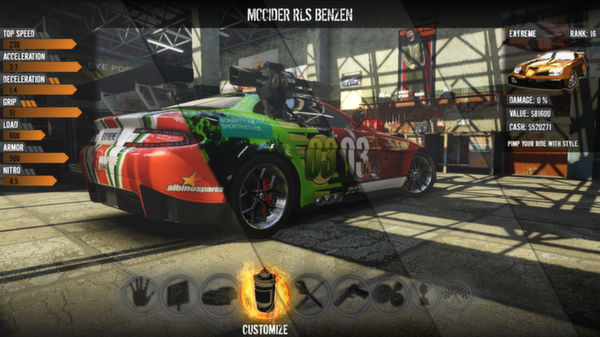 Игра Gas Guzzlers Extreme, скриншот