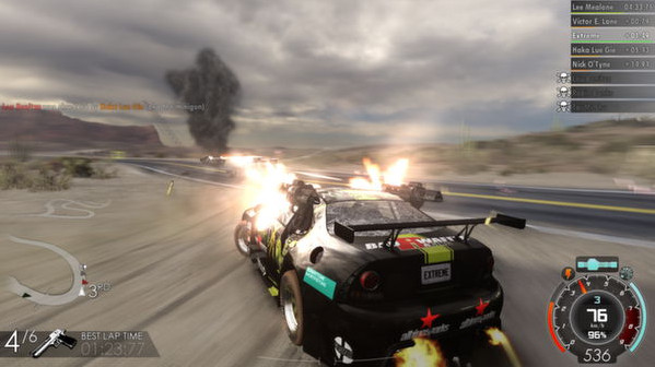 Игра Gas Guzzlers Extreme, скриншот