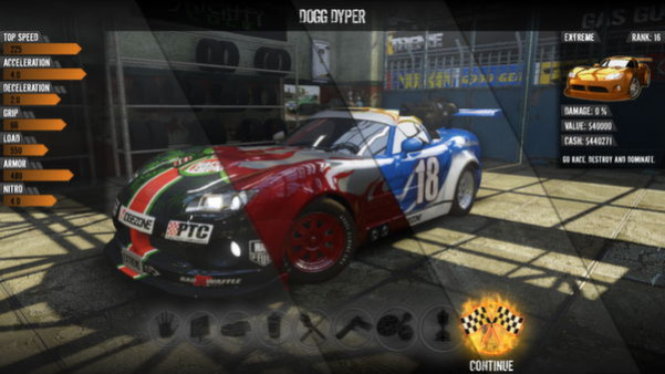 Игра Gas Guzzlers Extreme, скриншот