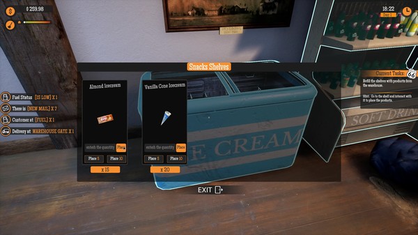 Игра Gas Station Simulator, скриншот