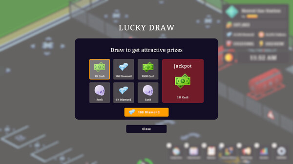 Игра Gas Station Tycoon, скриншот