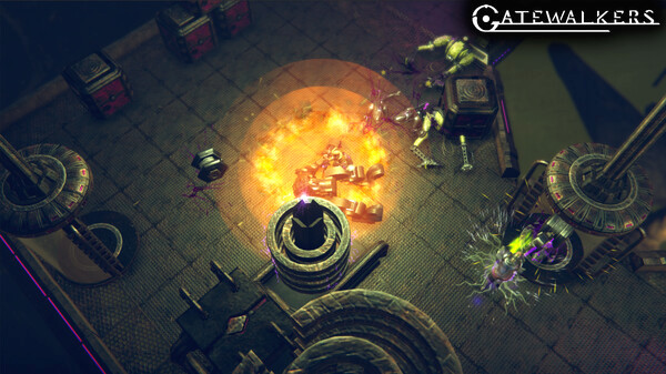 Игра Gatewalkers, скриншот