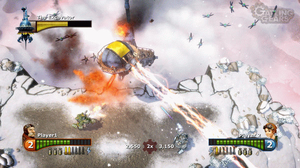 Игра Gatling Gears, скриншот